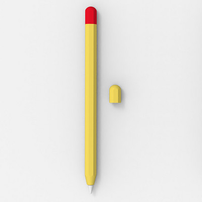 Funda Apple Pencil 1 2 tokhoz Duuotone puha szilikon védőborító 1. 2. generációs iPad ceruzabőr Apple tolltartóhoz