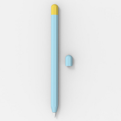 Funda Apple Pencil 1 2 tokhoz Duuotone puha szilikon védőborító 1. 2. generációs iPad ceruzabőr Apple tolltartóhoz