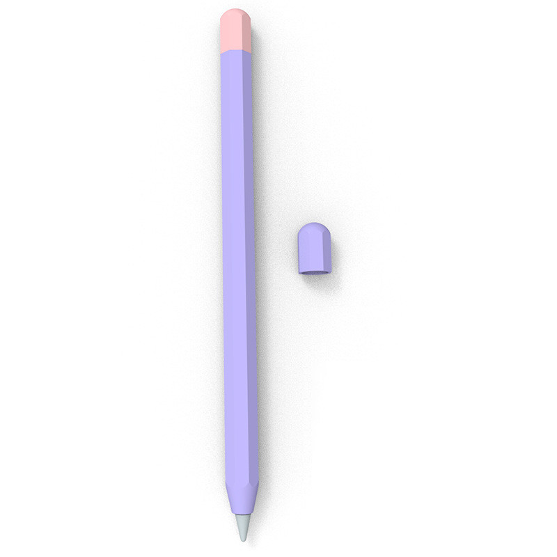 Funda Apple Pencil 1 2 tokhoz Duuotone puha szilikon védőborító 1. 2. generációs iPad ceruzabőr Apple tolltartóhoz