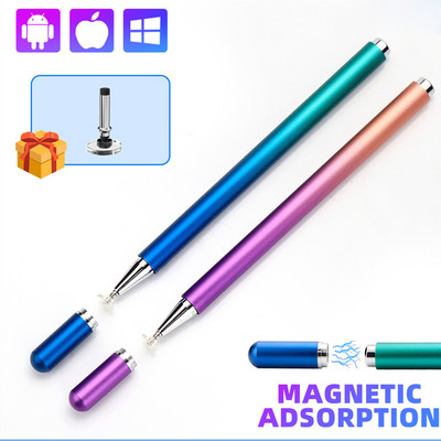 ANKNDO univerzális érintőtoll táblagéphez színátmenetes mágneses stylus toll telefonlemezhez kapacitív ceruza Ipad tartozékokhoz