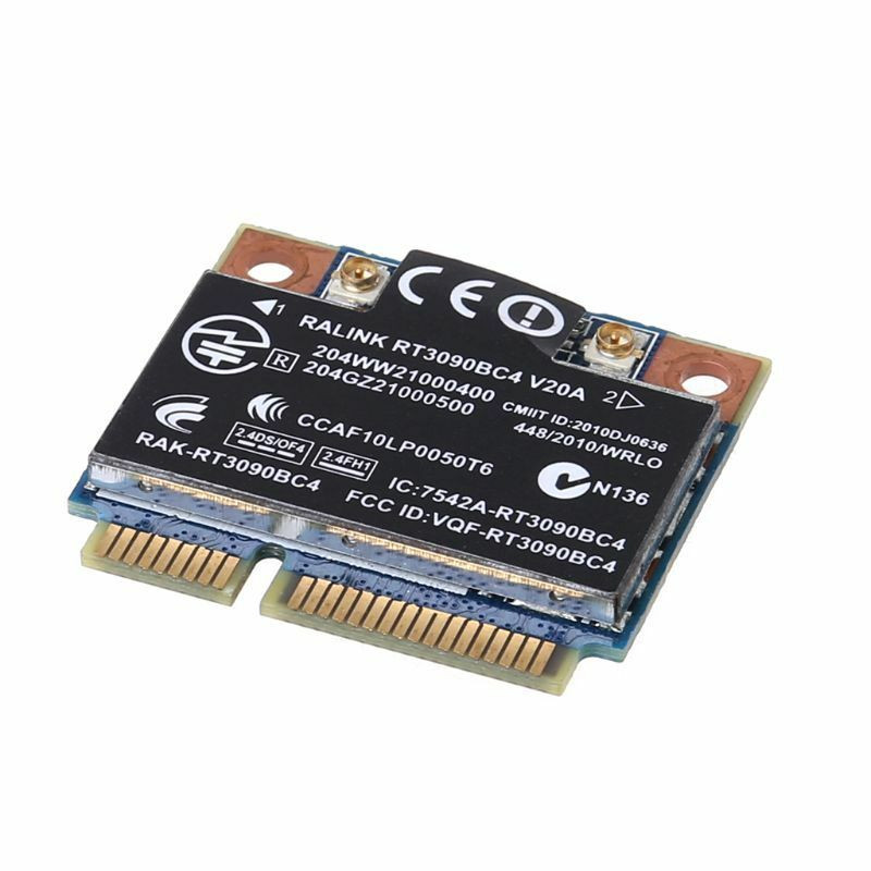 Juhtmeta võrgukaart 300M WiFi WLAN Bluetooth 3.0 PCI-E kaart HP RT3090BC4 ProBookile