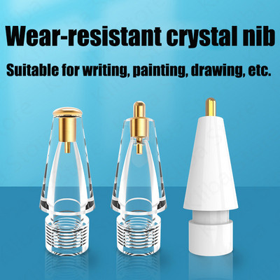 Csere hegy Apple Pencil Gen 1/2 iPad Stylus Pen toll hegyéhez Clear Stylus Csere tollhegy Stylus Pen ipad tartozékok