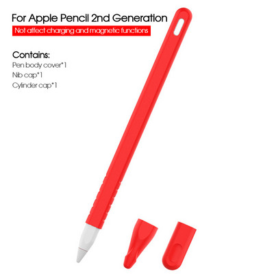 Futrola za Apple Pencil 2. generacije za Apple Pencil 2 Držač Premium silikonska navlaka za iPad 2018 Pro 12.9 11 inčna olovka