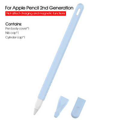 Futrola za Apple Pencil 2. generacije za Apple Pencil 2 Držač Premium silikonska navlaka za iPad 2018 Pro 12.9 11 inčna olovka