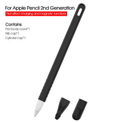 Futrola za Apple Pencil 2. generacije za Apple Pencil 2 Držač Premium silikonska navlaka za iPad 2018 Pro 12.9 11 inčna olovka