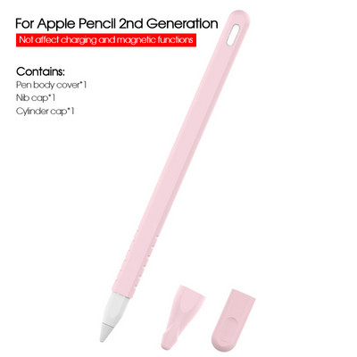 Futrola za Apple Pencil 2. generacije za Apple Pencil 2 Držač Premium silikonska navlaka za iPad 2018 Pro 12.9 11 inčna olovka