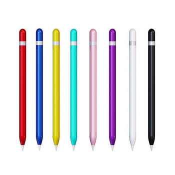 Силиконов калъф за Apple Pencil 1st 2nd Gen iPencil 2 1 Grip Skin Cover Holder Touch Stylus Pen Protection Cover