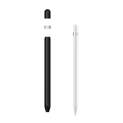 Silikónové puzdro pre Apple Pencil 1. a 2. generácie iPencil 2 s 1 úchopom, ochranným krytom a dotykovým perom.