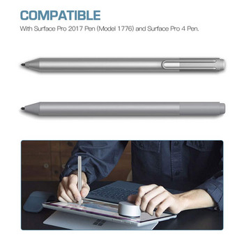 Αντικατάσταση μύτης πένας υψηλής ευαισθησίας 3 τεμ. Συμβουλή στυλό ανθεκτικής γραφίδας για Microsoft Surface Pro 2017 7 6 5 4 Book / Studio / Go 1 2