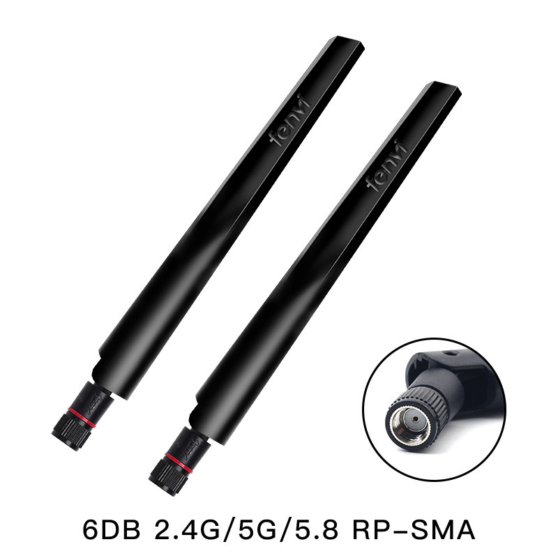 2.4G/5GHz 6DBi 10Dbi RP-SMA conector masculin Antenă WiFi externă wireless Router universal Antenă card de rețea pentru AX210 AX200