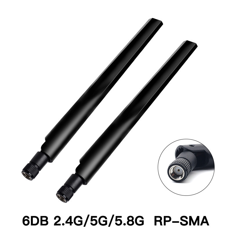 2.4G/5GHz 6DBi 10Dbi RP-SMA conector masculin Antenă WiFi externă wireless Router universal Antenă card de rețea pentru AX210 AX200