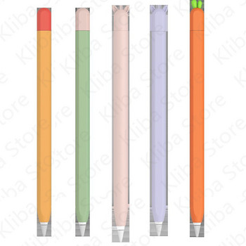 За Apple Pencil 1/2 Case Калъф за молив Tablet Touch Stylus Pen Защитен капак За Apple pencil 2 1st 2nd Мек силиконов калъф