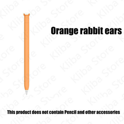 Skirtas Apple Pencil 1/2 Case Pieštuko dėklas Tablet Touch Stylus Pen Apsauginis dangtelis Apple pieštukui 2 1. 2. Minkštas silikoninis dėklas