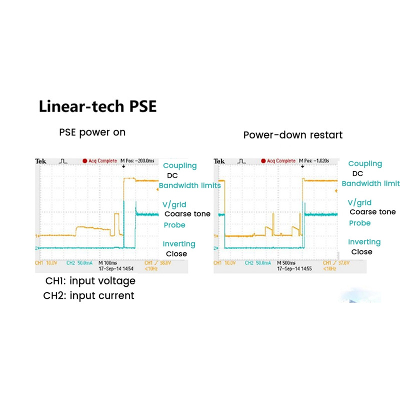POE skirstytuvo kabelis, atsparus vandeniui POE adapterio kabelis IEEE802.3Af 48V izoliuotas POE kabelis FS5712DW