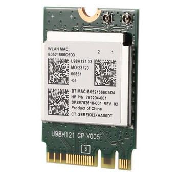 Безжичен адаптер за Realtek RTL8723BE 802.11N WiFi карта Bluetooth 4.0 NGFF карта SPS 843338-001 300Mbps
