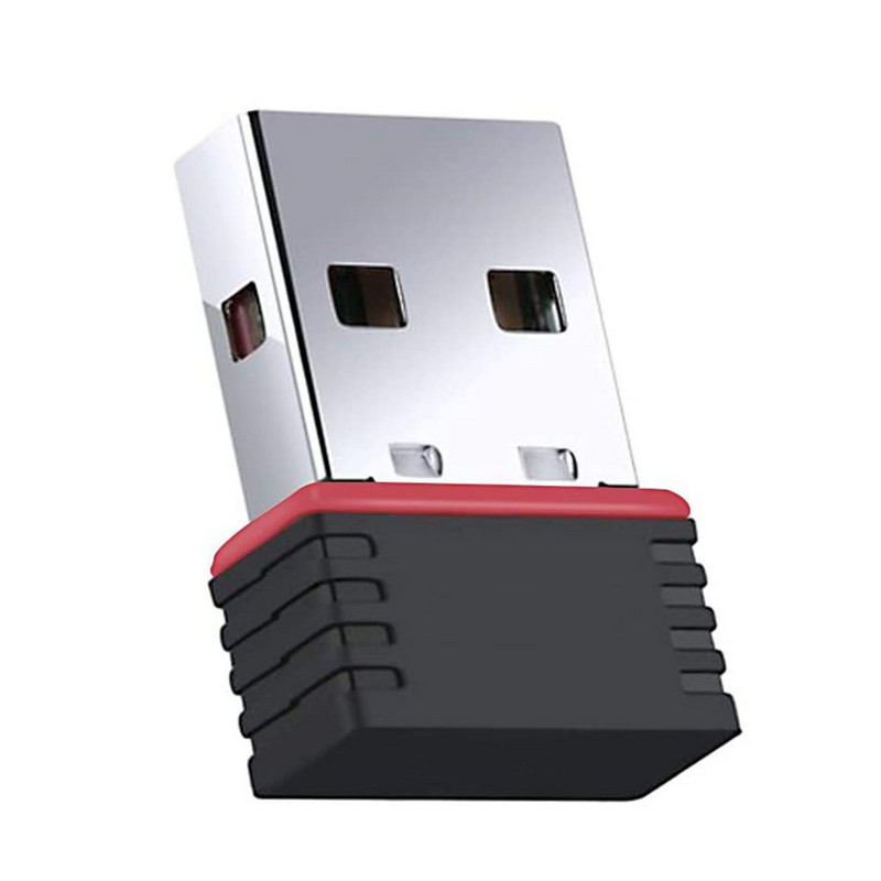 Olcsó vezeték nélküli mini USB Wifi adapter 802.11N 150Mbps USB2.0 vevő dongle hálózati kártya asztali laptophoz Windows Linux Mac
