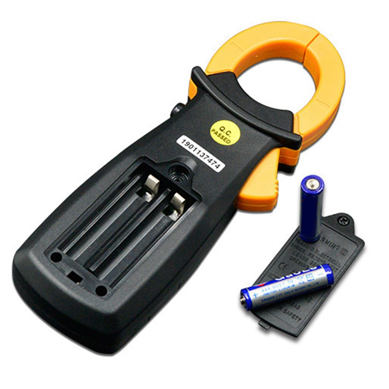 1 vieneto skaitmeninis amperų gnybtų matuoklis Multimetras voltmetras ampermetras 600A kintamosios srovės / nuolatinės srovės omų srovės įtampos testeris