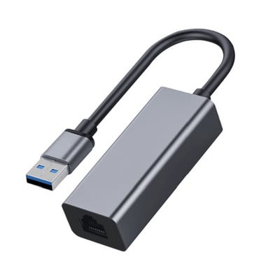 Adaptor USB tip C Ethernet Card de rețea Driver gratuit USB Type-C la RJ45 2500Mbps Adaptor Lan pentru MacBook PC Mac