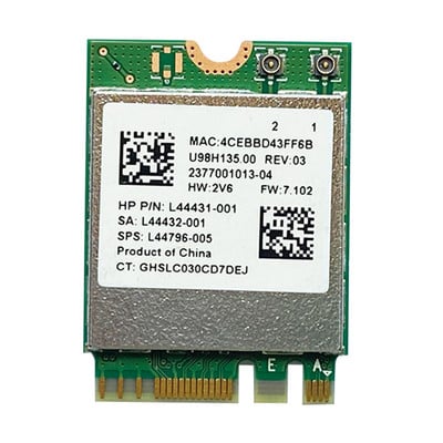 skirta „Intel 8265 AC AC8265 8265NGW NGFF“, skirta M.2 „Wifi“ kortelei WIFI „Bluetooth“ suderinamas 4.2 tinklo adapteris, dviejų juostų 2.4G/5G