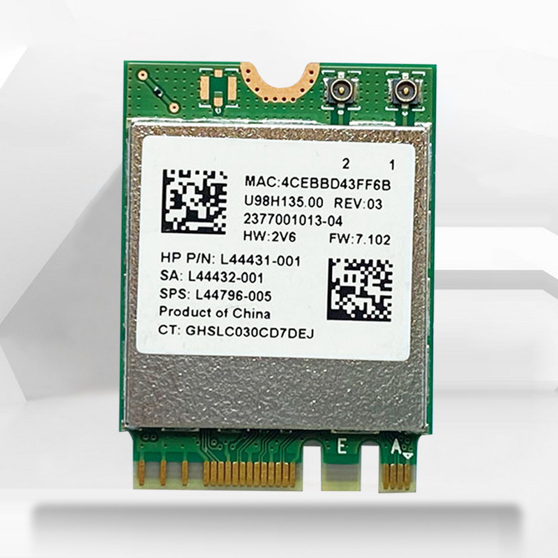 skirta „Intel 8265 AC AC8265 8265NGW NGFF“, skirta M.2 „Wifi“ kortelei WIFI „Bluetooth“ suderinamas 4.2 tinklo adapteris, dviejų juostų 2.4G/5G