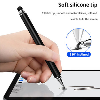 Μολύβι TISHRIC Stylus For Apple Capacitive Pencil Διαφανής βεντούζα κινητού τηλεφώνου διπλής αφής Σχέδιο γραφίδα μολύβι iPad Android