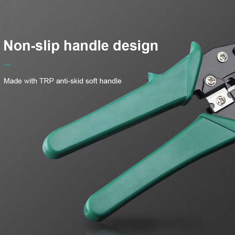 RJ45 Crimper võrgutööriistad 3-ühes võrgukaabli pressimistangid Etherneti eemaldaja koos RJ11 RJ12 RJ45 krimpritangidega