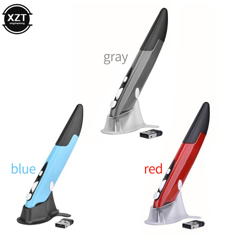 Bežični USB 2.4G optički prezenter, olovka, miš, podesivi 1600DPI, 4 tipke, mini miševi za tablet, prijenosno računalo, stolno računalo, pametna TV kutija