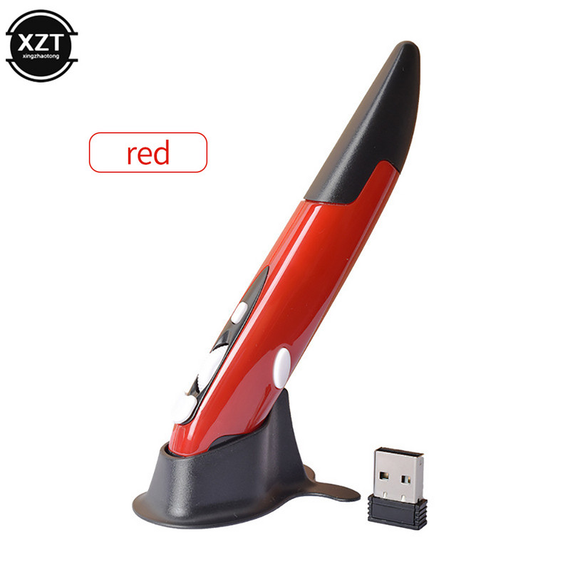 Bežični USB 2.4G optički prezenter, olovka, miš, podesivi 1600DPI, 4 tipke, mini miševi za tablet, prijenosno računalo, stolno računalo, pametna TV kutija