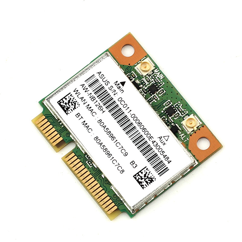 Atheros AR5B225 WIFI bežični Bluetooth BT 4.0 Half MINI PCI-E Wlan kartica bolja od 1030 6235 6230 150M mrežni adapter za prijenosna računala
