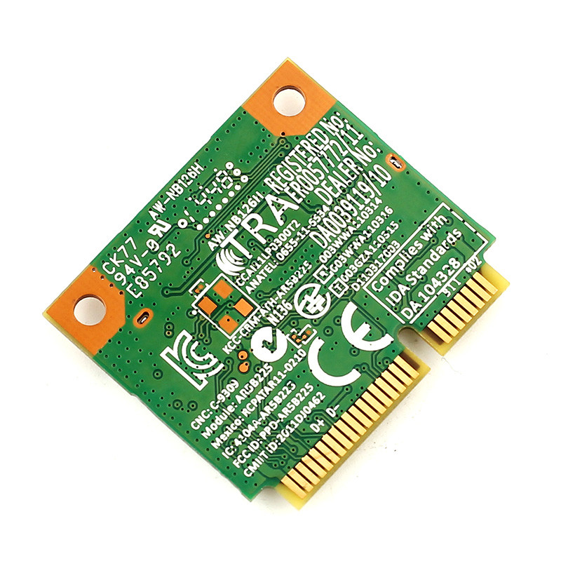Atheros AR5B225 WIFI bežični Bluetooth BT 4.0 Half MINI PCI-E Wlan kartica bolja od 1030 6235 6230 150M mrežni adapter za prijenosna računala