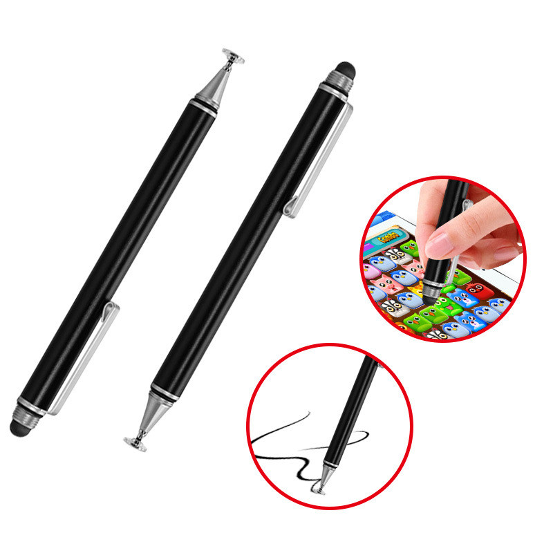 Universaalne lihtne kaheotstarbeline ekraanipliiats nutitelefoni Ios pliiats Stylus Lenovo Android-tahvelarvutile Samsung Xiaomi Capacitance Pen R3Y6
