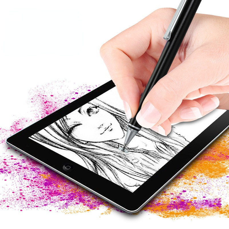 Universaalne lihtne kaheotstarbeline ekraanipliiats nutitelefoni Ios pliiats Stylus Lenovo Android-tahvelarvutile Samsung Xiaomi Capacitance Pen R3Y6