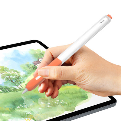 Stylus Cover szilikon toll toll ceruzához 2 színben megfelelő Stylus védő tok csúszásmentes tollvédő karcolásgátló tolltartó