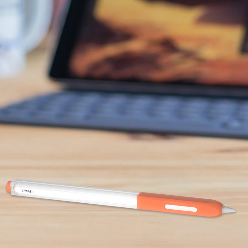 Stylus Cover szilikon toll toll ceruzához 2 színben megfelelő Stylus védő tok csúszásmentes tollvédő karcolásgátló tolltartó