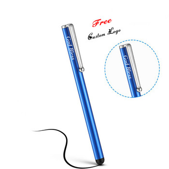 50pcs/Lot Slim Touch Tablet Universal Capacitive Stylus Digital Pen Συμβατό με τις περισσότερες συσκευές με οθόνη αφής