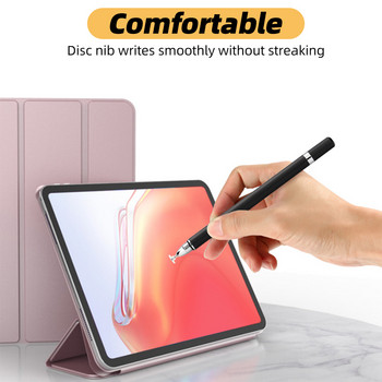 3 в 1 Универсален таблет Телефон Сензорен екран Писалка Капацитивен диск Стилус Химикалка Молив за рисуване за Xiaomi Huawei Samsung