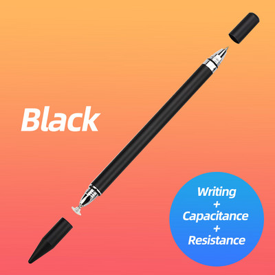 3 u 1 Univerzalni tablet telefon Olovka za zaslon osjetljiv na dodir Kapacitivni disk Stylus Kemijska olovka Olovka za crtanje za Xiaomi Huawei Samsung