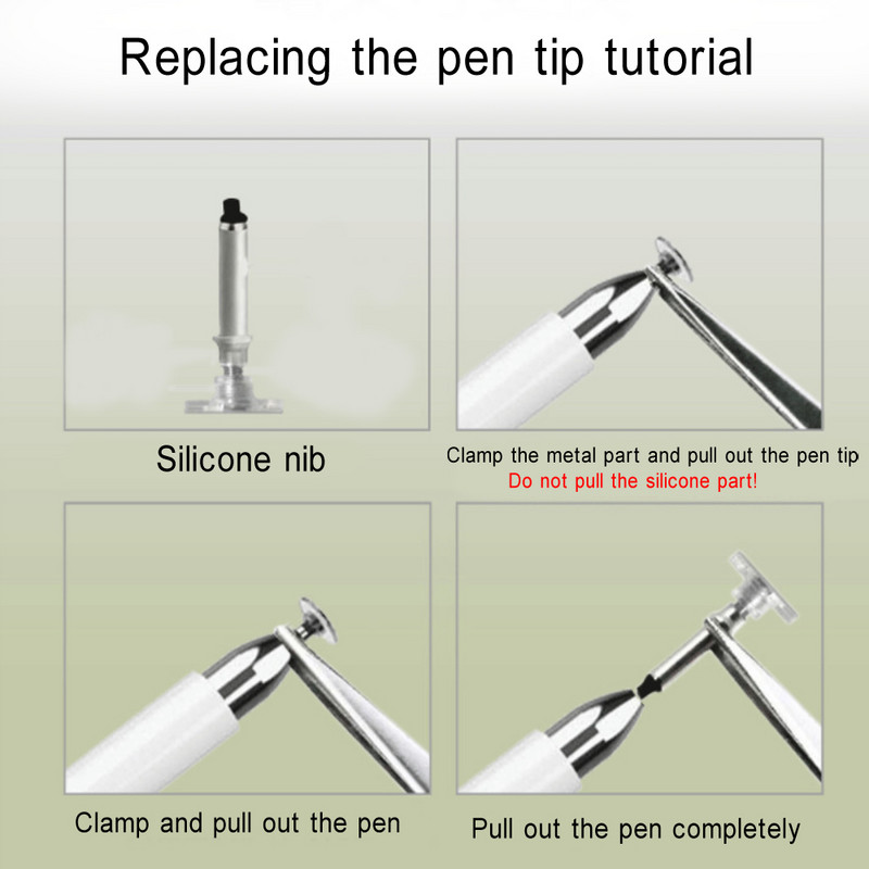 1 Univerzális érintőceruza készlet iPhone iPad táblagéphez Rajz Okostelefon Touch Smart Tablet Mobiltelefon ceruza IOS Androidhoz