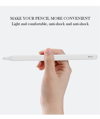 Φορητή θήκη στυλό από μαλακή σιλικόνη για Apple Pencil 2 για iPad Pro Tablet Touch Pen Προστατευτικό κάλυμμα μανικιού Πολύχρωμη θήκη