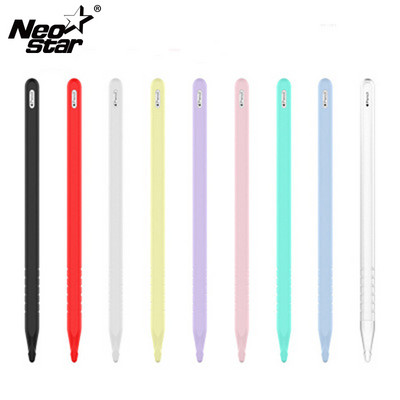 Prijenosna mekana silikonska futrola za olovku za Apple Pencil 2 za iPad Pro Tablet Touch Pen Zaštitna navlaka Šarena torbica