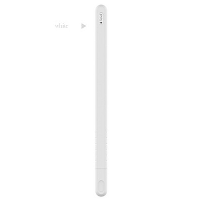 Nešiojamas minkštas silikoninis rašiklio dėklas, skirtas Apple Pencil 2, skirtas iPad Pro Tablet Touch Pen Apsauginis rankovės dangtelis Spalvingas maišelis