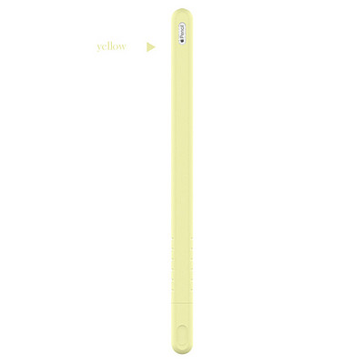 Nešiojamas minkštas silikoninis rašiklio dėklas, skirtas Apple Pencil 2, skirtas iPad Pro Tablet Touch Pen Apsauginis rankovės dangtelis Spalvingas maišelis