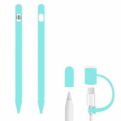 4PCS u 1 kompletu Apple Pencil 1 Case Silikonska torbica za Apple Pencil 1 Anti Lost Apple Pencil Case Držač za olovku Zaštitna maska