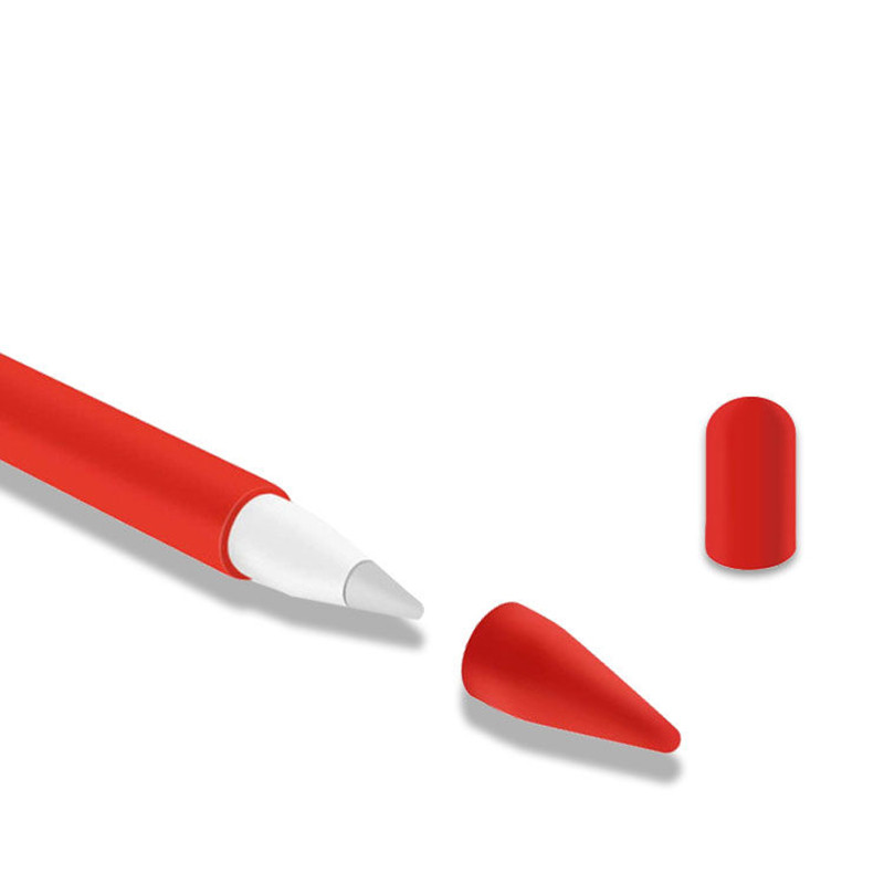 4PCS u 1 kompletu Apple Pencil 1 Case Silikonska torbica za Apple Pencil 1 Anti Lost Apple Pencil Case Držač za olovku Zaštitna maska