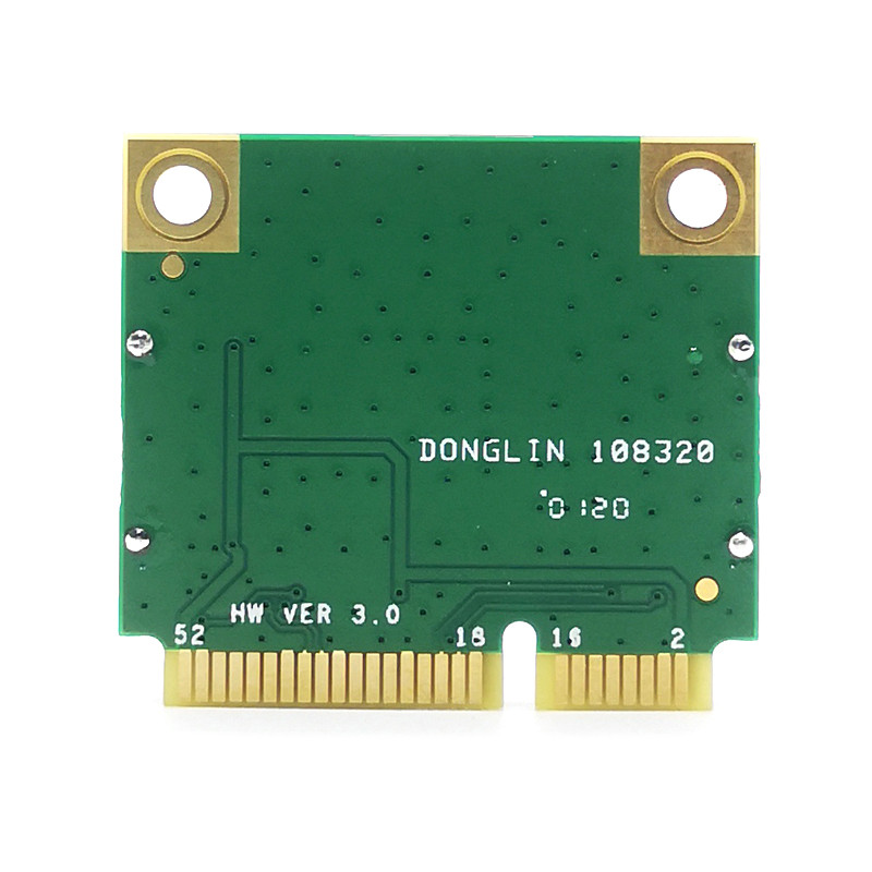 RTL8822CE 1200Mbps Dual Band 2.4G/5G 802.11AC Κάρτα mini PCIe WiFi ασύρματη κάρτα δικτύου Bluetooth 5.0 Υποστήριξη Windows 10 win 11