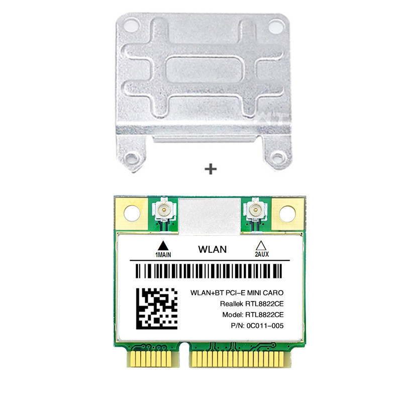 RTL8822CE 1200Mbps Dual Band 2.4G/5G 802.11AC Κάρτα mini PCIe WiFi ασύρματη κάρτα δικτύου Bluetooth 5.0 Υποστήριξη Windows 10 win 11