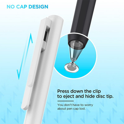 Stylus Pen Pen Penl Universal Metal Push Magnetic for Apple Ipad Ctilus Touch Screens Pens for Android Tablet stilus dlâ planšeta