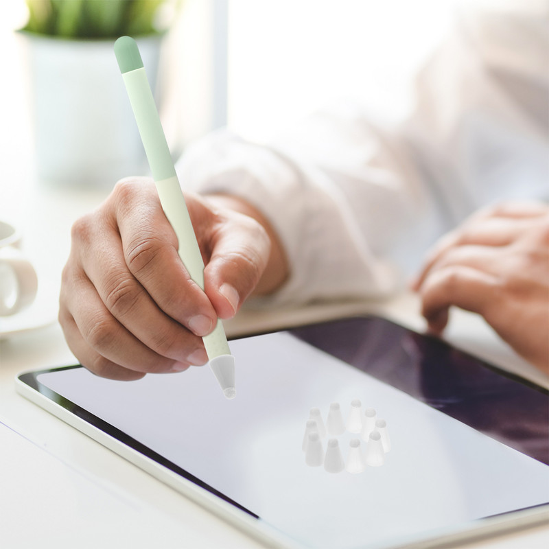 10 komada dugotrajnog prijenosnog, nježnog i korisnog poklopca za olovku, poklopac za olovku za pisanje, kapacitivni poklopac za vrh za svakodnevnu upotrebu