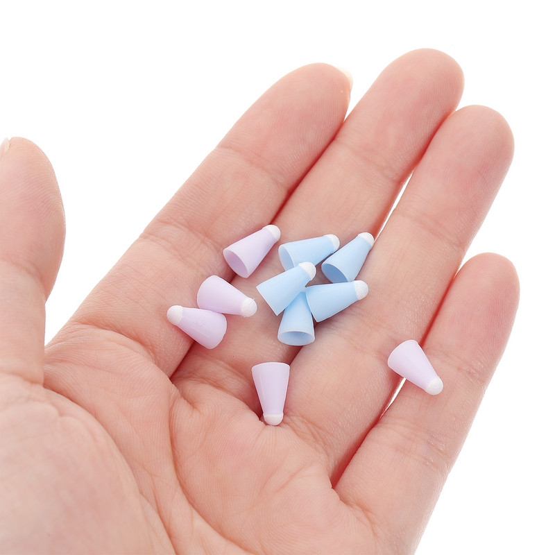 10 komada dugotrajnog prijenosnog, nježnog i korisnog poklopca za olovku, poklopac za olovku za pisanje, kapacitivni poklopac za vrh za svakodnevnu upotrebu