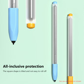 Vadonatúj átlátszó zselé színes szilikon tolltartó Samsung Galaxy Tab S6 Lite táblagéphez ultravékony ujjlenyomat-gátló